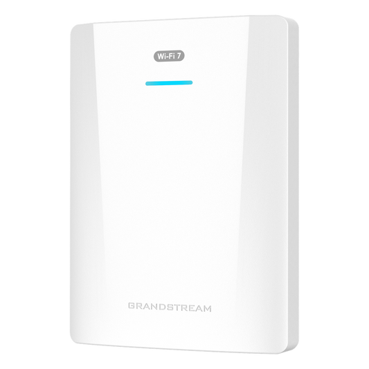 Punto de Acceso Wi-Fi 7 para Pared / GWN7670WM / MIMO 2x2:2 DL-UL OFDMA / Modulación 4096 QAM / 2.5G Ethernet PoE+ / Hasta 256 Clientes / QoS Avanzado / Cobertura 175 mts / Gestión Integrada y en la Nube