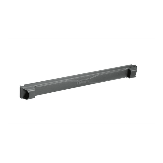 Tapa Ciega Estándar de 19in, Compatible con Racks con Rieles de Orificio Roscado, Instalación sin Herramienta, Plano, 1 UR, Color Negro