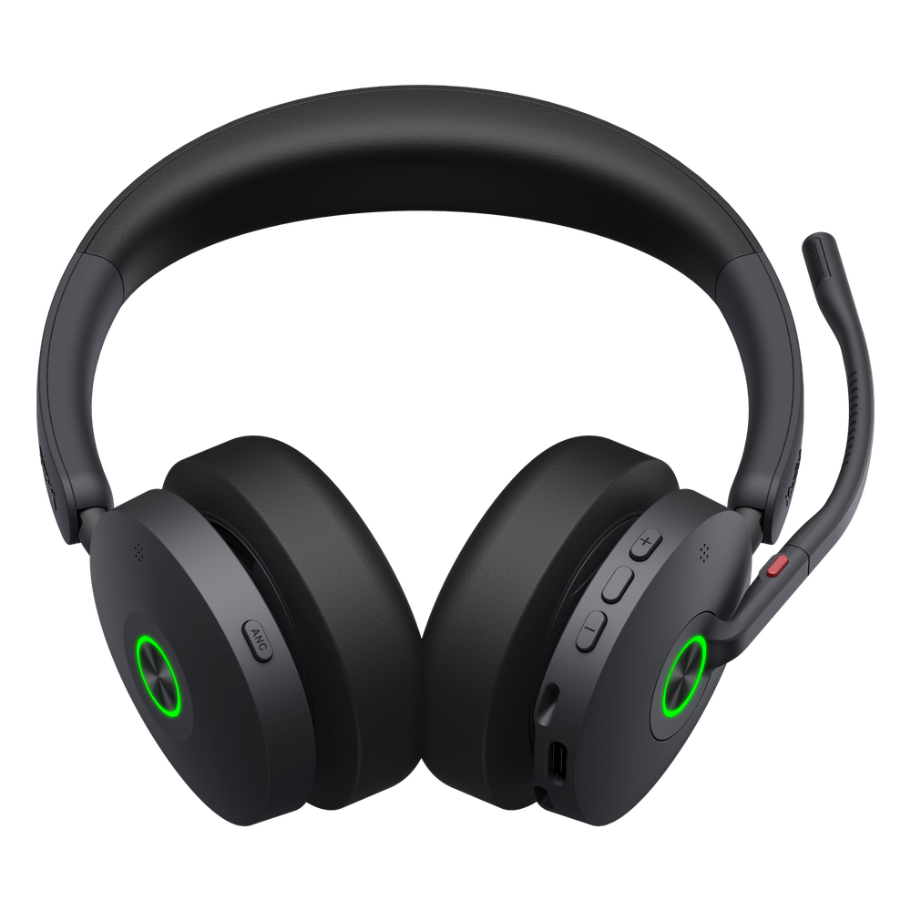 Diadema Inalámbrica BH74-UC de Yealink con Cancelación Activa de Ruido, Acoustic Shield y Batería Prolongada