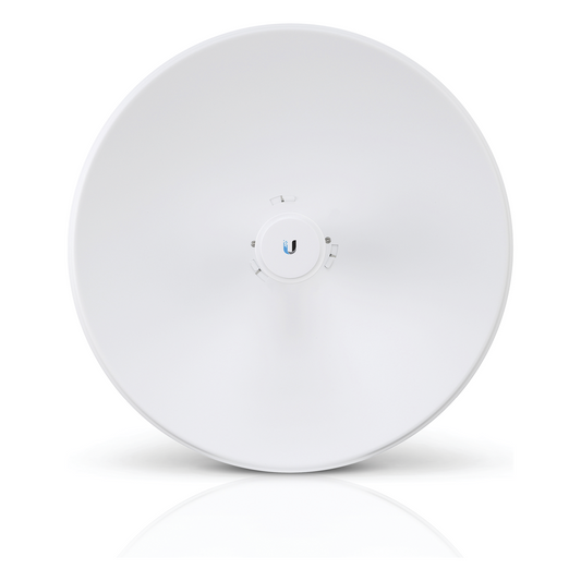 PowerBeam airMAX AC GEN2 hasta 450 Mbps, 5 GHz (5150 - 5875 MHz) con antena tipo plato altamente eficiente de 25 dBi