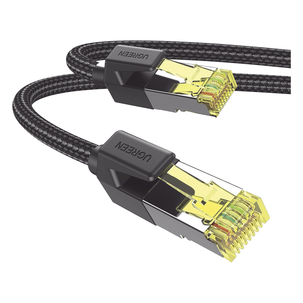 Cable Ethernet Cat7 CLASS F/FTP Redondo con Malla de Nylon 5 Metros (16.40 Pies)