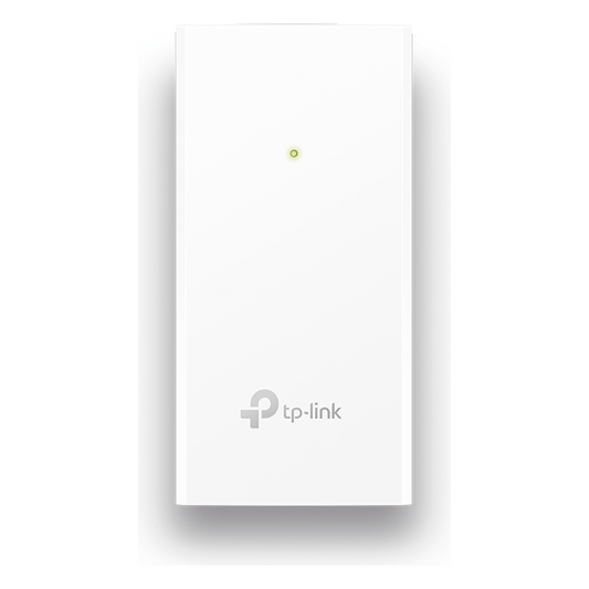 Inyector PoE Pasivo de 24V / 2 puerto 10/100/1000 Mbps / Plug and Play / Montaje en Pared