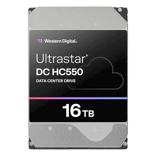 Disco Duro Data Center / 16TB / 7200 RPM / SATA 6 Gb/s / SAS 12 Gb/s / CMR / Helium / HelioSeal / RVS / 2.5M-hour MTBF / 5 Años Garantía