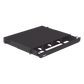 Panel de Distribución de Fibra Óptica, Acepta 4 Placas FAP o FMP, Bandeja Deslizable, Hasta 96 Fibras, Color Negro, 1UR