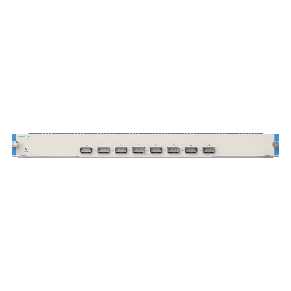 TARJETA DE 8 PUERTOS 40G/100G ETHERNET FIBER PORTS (QSFP28) PARA CHASIS RG-CS88-08