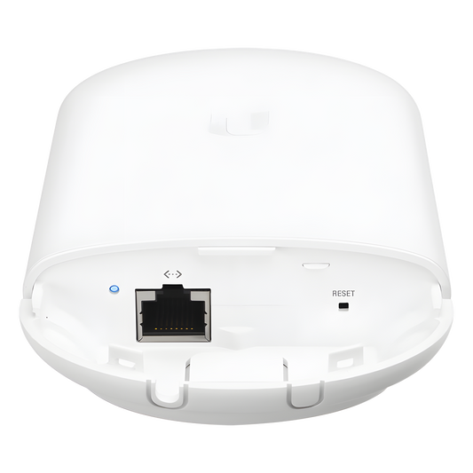 NanoStation airMAX Loco5AC CPE hasta 450 Mbps, 5 GHz (5150 - 5875 MHz), con antena integrada de 13 dBi, no incluye adaptador PoE