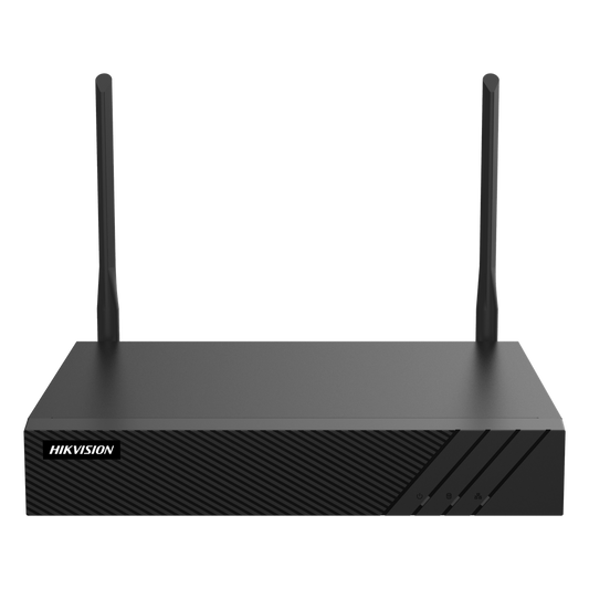 NVR 8 Megapixel (4K) / 8 canales IP / 1 Bahía de Disco Duro / 2 Antenas Wi-Fi / Salida de Vídeo 4K / ACUSENSE