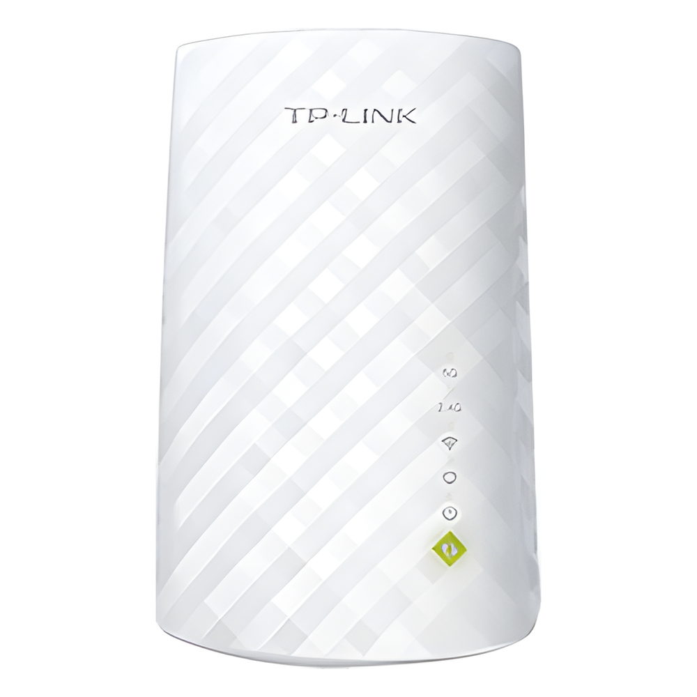 Repetidor / Extensor de Cobertura WiFi AC, 750 Mbps, doble banda 2.4 GHz y 5 GHz, con 1 puerto 10/100 Mbps