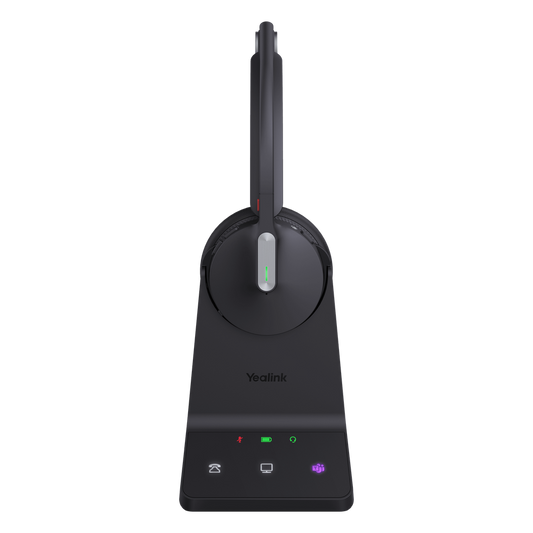 Diadema Inalámbrica WH64 Mono de Yealink con Certificación Teams y Altavoces de 30 mm para Audio HD