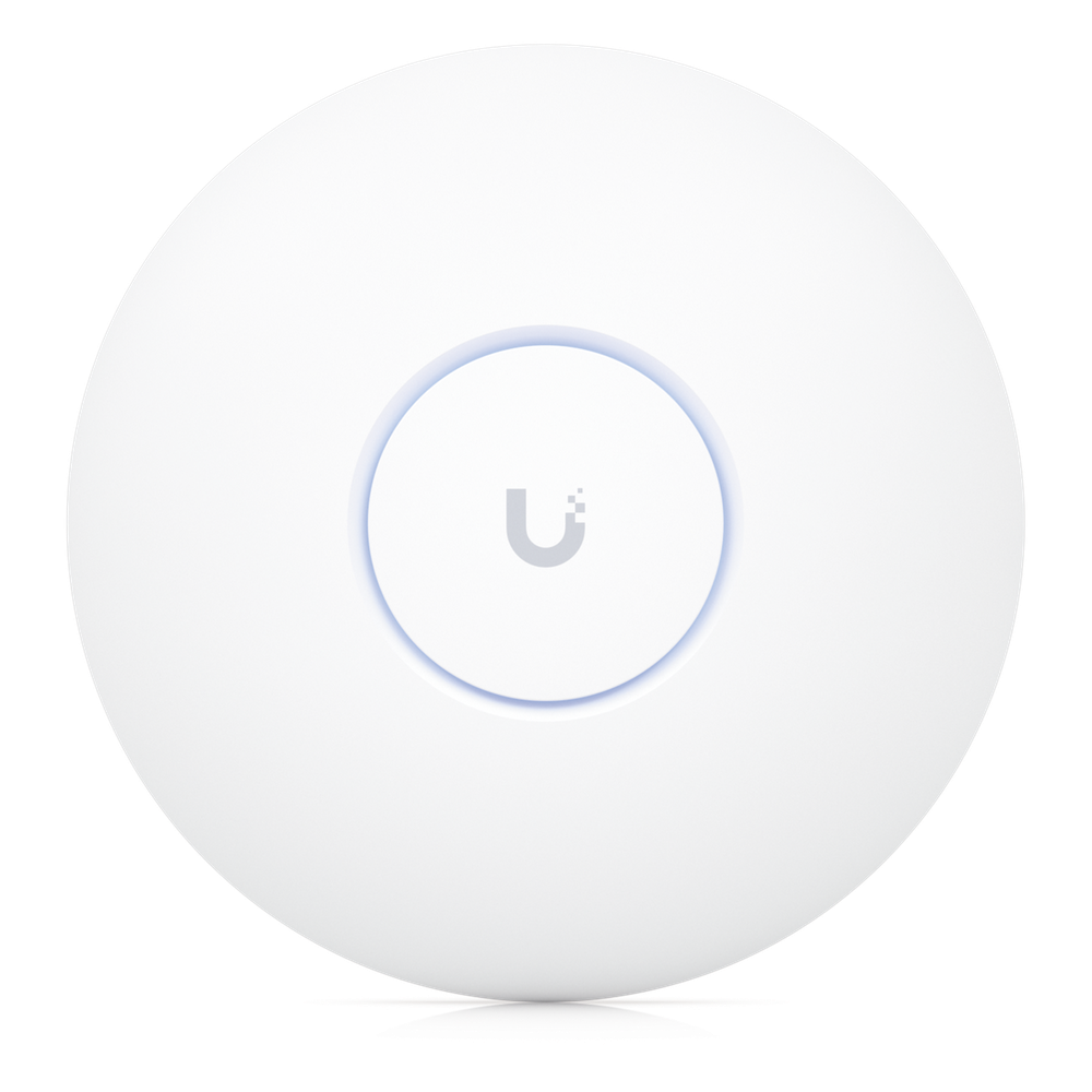 Access Point UniFi U7 Pro Max con 8 streams espaciales / para Techo o Pared / Tribanda (2.4/5/6GHz) / Radio Dedicado a Escaneo Espectral / Puerto 2.5 GbE / +500 clientes / POE+ (No incluido) / Para alta densidad de usuarios en escenarios exigentes