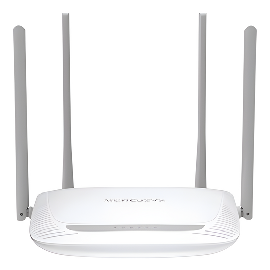 Router Inalámbrico N Mejorado / 2.4 GHz de 300 Mbps / 1 Puerto WAN 10/100 Mbps / 3 Puertos LAN 10/100 Mbps / 4 Antenas de 5 dBi
