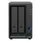NAS Synology DiskStation DS725+ | 2 Bahías | Expandible hasta 7 Unidades | 2 Ranuras M.2 NVMe | Puerto 2.5GbE | Rendimiento 276 MB/s Lectura y 224 MB/s Escritura | Compatible con Unidad de Expansión DX525.