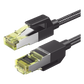 Cable Ethernet Cat7 CLASS F/FTP Redondo con Malla de Nylon 3 Metros (9.84 Pies)