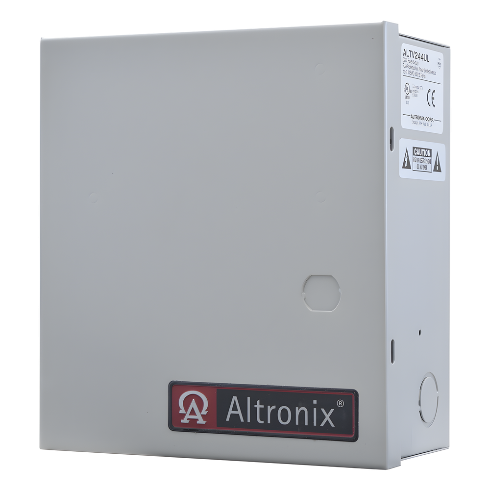 Fuente de poder ALTRONIX de 24 Vca @ 3.5 Amper o 28 Vca @ 3.0 Amper, para 4 cámaras, Con voltaje de entrada de 115 Vca,