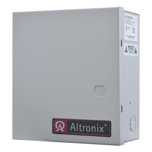 Fuente de poder ALTRONIX de 24 Vca @ 3.5 Amper o 28 Vca @ 3.0 Amper, para 4 cámaras, Con voltaje de entrada de 115 Vca,