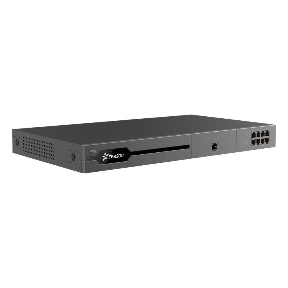 Conmutador IP PBX Enterprise Modular / 300 Extensiones Expansible a 500 / 60 Llamadas Simultáneas Expansible a 120 / Hasta 2 Puertos E1/PRI / Hot Standby / 16 Puertos FXO/FXS / Call Center y Omnicanal IA