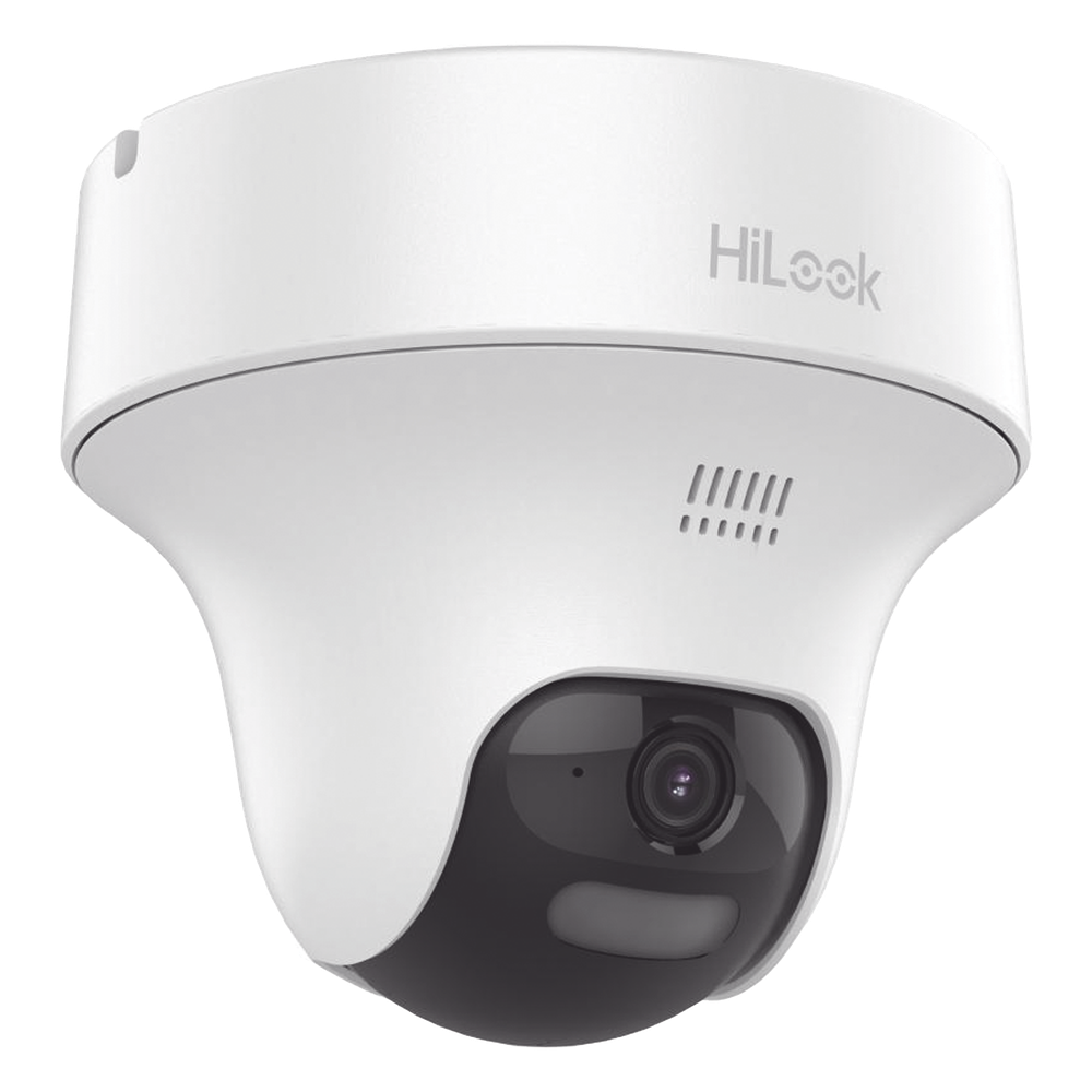 [Audio Bidireccional + Dual Light + ColorVu] Turret PT TURBOHD 2 Megapixel (1080p) / Lente 3.6 mm / 25 mts IR EXIR + 20 mts Luz Blanca / Micrófono y Bocina Integrado / dWDR