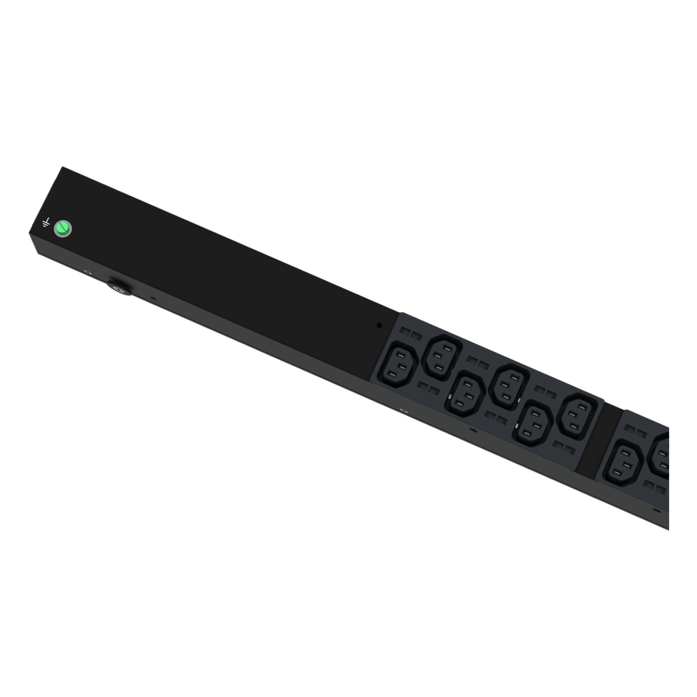 PDU G6 Monitoreable (MI) para Distribución de Energía, Enchufe de Entrada NEMA L6-20P, Con 20 Salidas C13 y 4 C19, de Instalación Vertical, 208 Vca, 20 Amp