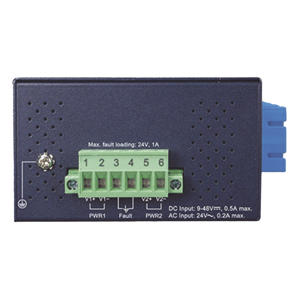 Switch Industrial Bypass de Fibra Optica Multimodo con Conector SC de 2 Canales