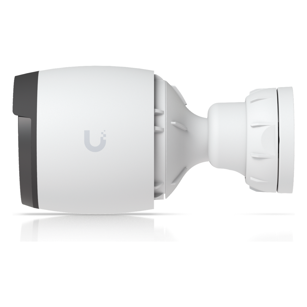 Cámara UniFi Protect G6 Bullet Color Blanco, PoE, 1.8" 4K, AI Multi-TOPS, Visión Nocturna IR 30m, Protección IP66, Reconocimiento Facial y Placa, Montaje en Pared, Techo, Poste