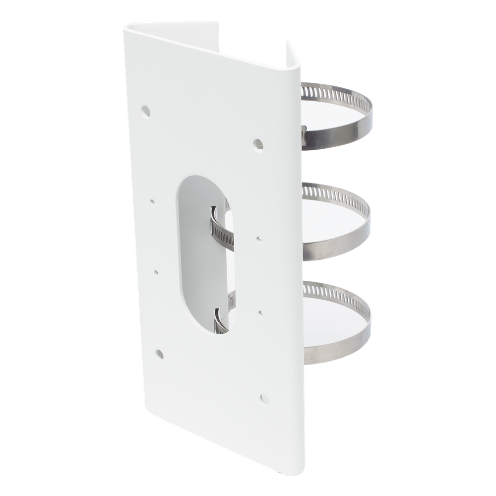 Montaje Vertical para Poste / Material de Acero Inoxidable