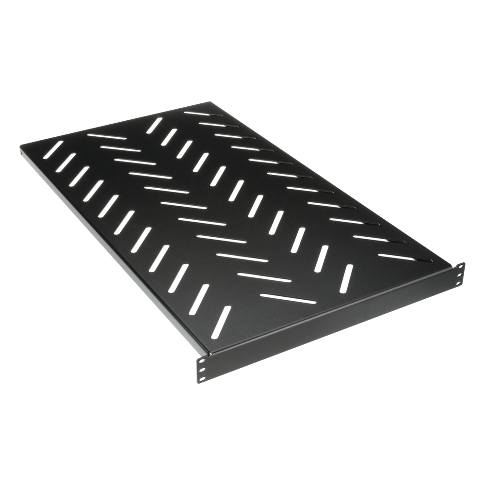 Charola para Soportar Equipos en Rack de 19" de 4 Postes, Profundidad Máxima de 30 in, Capacidad de Carga de 125 kg, 1 UR