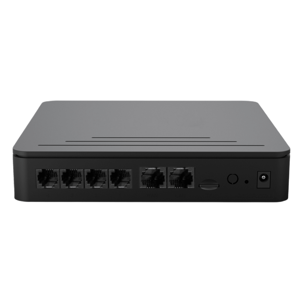 Conmutador IP PBX Modular / 20 Extensiones / 10 Llamadas Simultáneas / Hasta 4 Puertos FXO/FXS / Grabación de Llamadas Nativa / Linkus UC Móvil y Escritorio / Integración WhatsApp y CRM / Transcripción IA