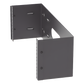 Rack Abierto de Instalación en Pared con Bisagras, Profundidad de 159 mm, 19 in de Ancho, 4 UR, Color Negro