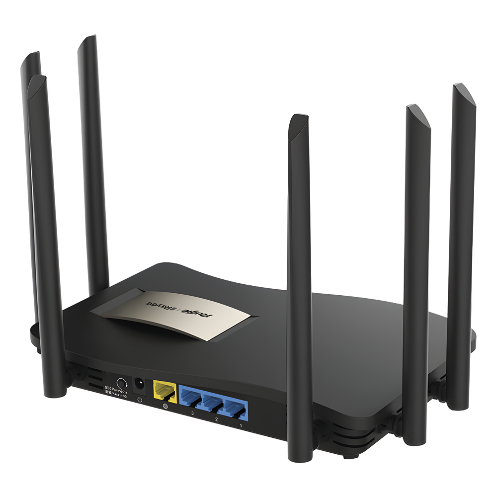 Home Router inalámbrico MESH WI-FI 5 2x2 doble banda 1 puerto WAN Gigabit y 3 puertos LAN Gigabit, hasta 1,267 Mbps.