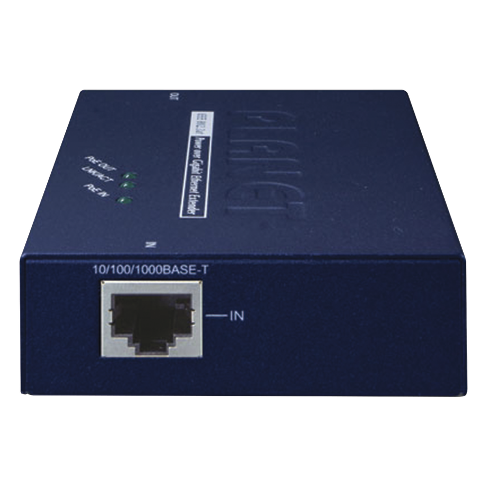 Extensor PoE+ / Hasta 100 m / Entrada PoE+ Gigabit 802.3 at y Salida PoE+ Gigabit 802.3 af / at / Interior
