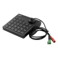Mini Teclado controlador PTZ con pantalla LCD y joystick altamente resistente