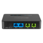 Adaptador de Teléfono Analógico ATA 2 Puertos FXS (Conectar Teléfono Análogo) con Router NAT Gigabit / Compatible SIP / Cifrado AES Reforzado / Calidad de Voz HD / Soporta Fax T.38 / Router NAT Alto Rendimiento