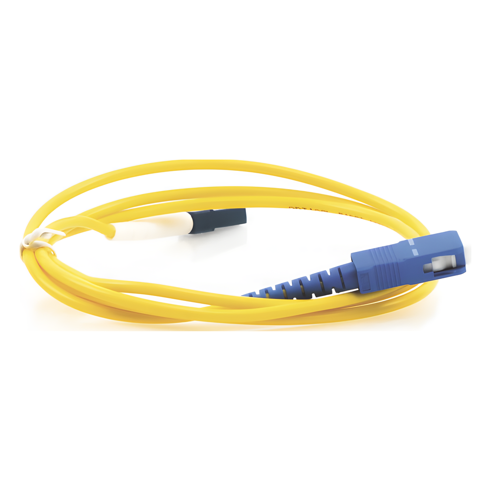 Jumper de Fibra Óptica Monomodo LC/UPC-SC/UPC Simplex de 1 Metro (3.28 Pies)