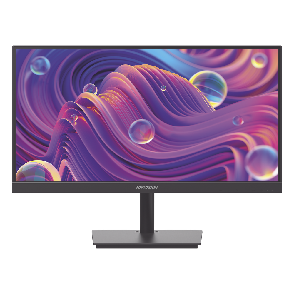 Monitor LED Full HD (1920 X 1080) de 21.5" / Ideal para CCTV, Oficina y Hogar / Entrada HDMI-VGA / Montaje VESA (75 X 75) / Uso 24/7 / Backlight E-LED / 100 Hz / Ultra Delgado / Bocinas Integradas