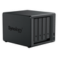 NAS DiskStation DS925+ | 4 Bahías | Expandible a 9 Bahías | 2 Puertos 2.5GbE | 2 Ranuras M.2 NVMe | AMD Ryzen V1500B | 4 GB DDR4 ECC | Hasta 565 MB/s Escritura Secuencial | Compatible con RAID | Synology DSM.