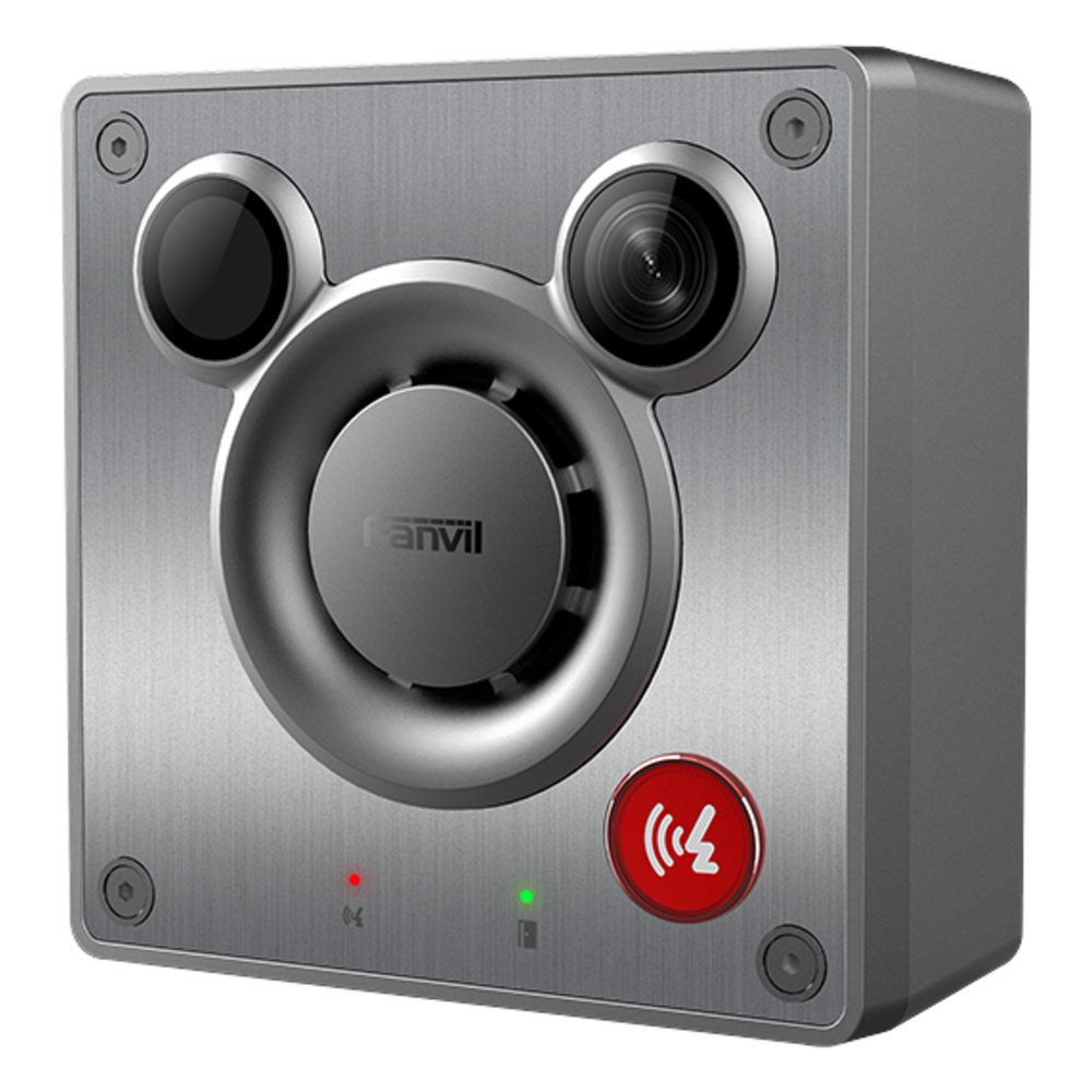 Video Intercom IP para Exterior / Cámara 4 Megapixel (1080p) / HDR e Iluminación IR / Altavoz 5W y Doble Micrófono con Reducción de Ruido / Panel Acero Inoxidable y Cuerpo Aluminio / IP66 e IK10 / PoE+ / 2 Líneas SIP