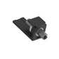 Módulo Acoplador ST Simplex, para Fibra Óptica Multimodo OM3/OM4, Tipo Mini-Com, Color Negro