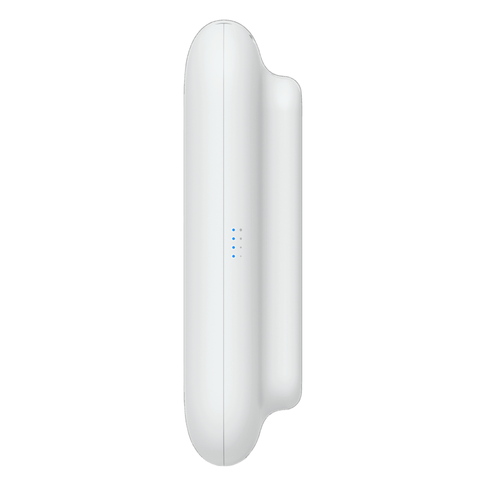 Access Point UniFi WiFi U7 Outdoor WiFi 7 802.11be Doble Banda, MU-MIMO 2x2 en Cada Banda, Puerto de 2.5 GbE, Antena Sectorial Integrada de 90° en 2.4 GHz y 45° en 5 GHz, Conectores para Antenas Omnidireccionales (incluidas), No Incluye Inyector P