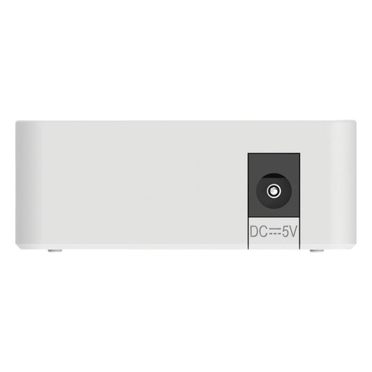 Switch no administrable, Visible en la Topología de la Nube, con 8 puertos Gigabit 1G