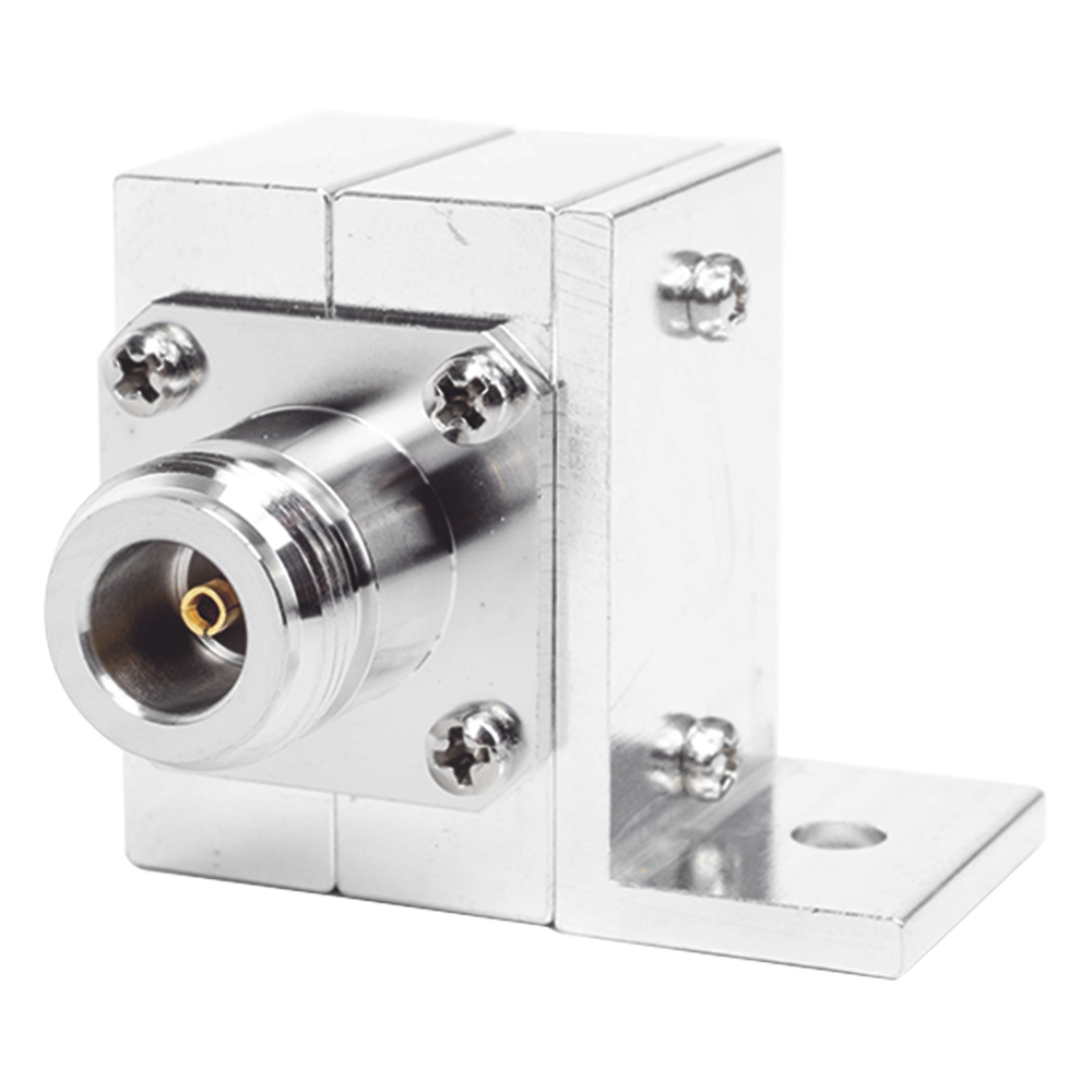 Protector Coaxial RF / 125-1000 MHz / 50 &Omega; / Conectores N Hembra / Ceja Lateral / 50 kA