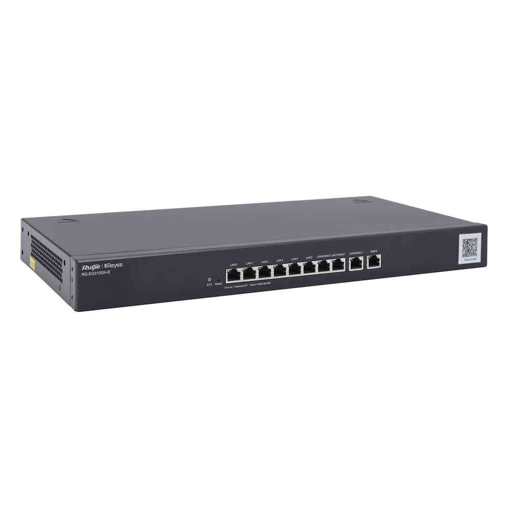 Router Balanceador con Función SD-WAN, Hasta 4 Servicios de Internet y hasta 350 clientes con desempeño de 1.5 Gbps