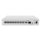 Switch Gigabit No Administrable PoE / 8 puertos 10/100/1000 Mbps (PoE) / 2 Puertos SFP Uplink / 124W