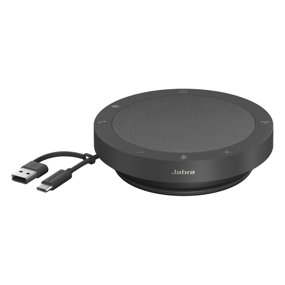 Speak 2 40 MS, Altavoz portátil con micrófono integrado, sonido increíble para conferencias y música, versión MS, Cancelación de eco acústico (AEC) (2740-109)