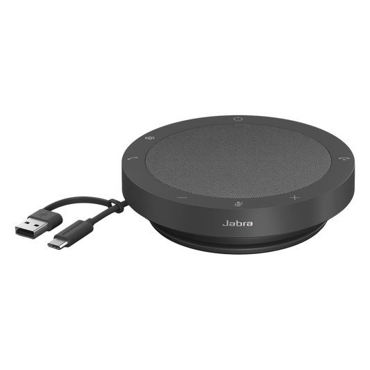 Speak 2 40 MS, Altavoz portátil con micrófono integrado, sonido increíble para conferencias y música, versión MS, Cancelación de eco acústico (AEC) (2740-109)