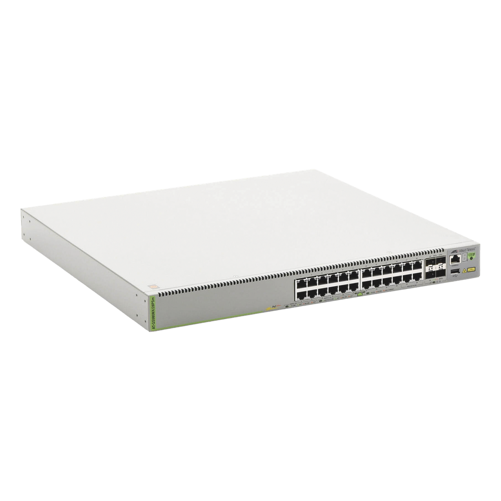 Switch L3, Stack, 20 puertos 1G POE+, 4 MultiGigabit POE+, 4 puertos SFP+, PSU FIJA
