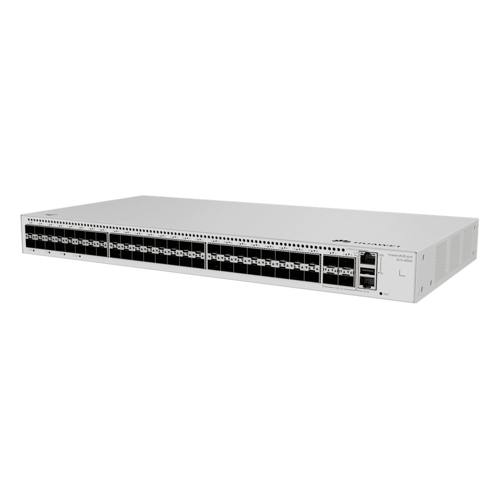 Switch eKit Core/Distribución Administrable Capa 3 / 48 puertos SFP de 1 Gbps + 4 Puertos SFP+ de 10 Gbps / Soporta iStack / Capacidad de Conmutación de 176 Gbps / Gestión Gratuita desde la Nube / Libre de Licenciamiento