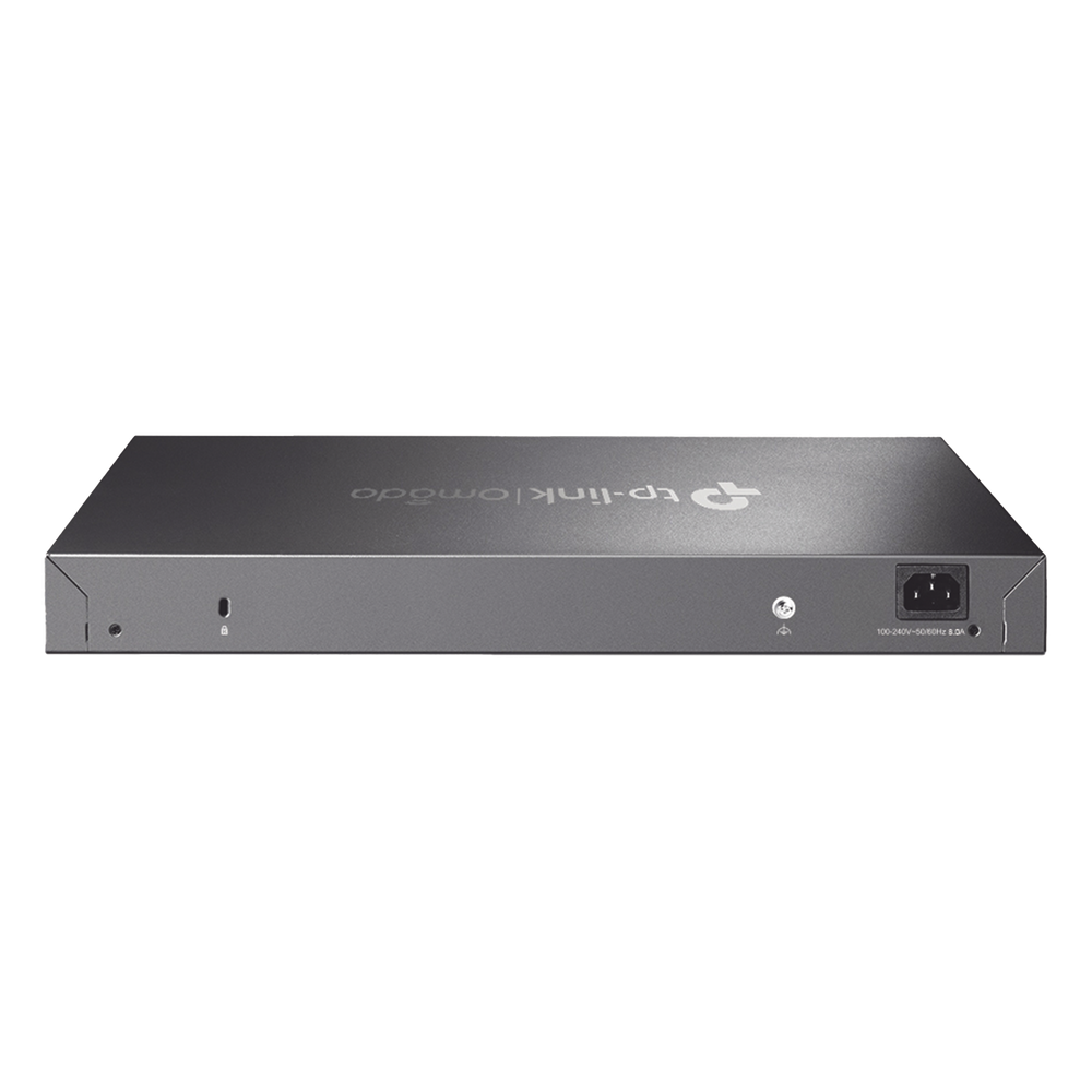 Switch L2+ Omada PoE+ / 16 Puertos MultiGigabit 2.5G / 8 Puertos 2.5G Sin PoE / 8 Puertos PoE+ 2.5G / 2 Puertos SFP+ 10G / Administración Centralizada Omada o Stand-Alone / Multicast IGMP / Presupuesto PoE 240W / Montaje en Rack