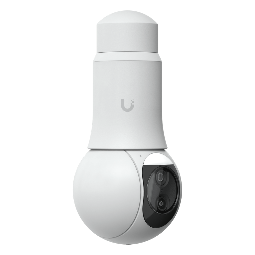 Cámara UniFi Protect G6 PTZ Color Blanco, Doble Lente 4K, Zoom Híbrido 10x, Motor AI Multi-TOPS, Visión Nocturna IR 30m, Audio Bidireccional, Protección IP66, Resistencia al Vandalismo IK04