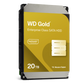 Disco Duro Empresarial WD Gold / SATA 6 Gb/s / 20 TB / 7200 RPM / Tecnología HelioSeal / ArmorCache / 5 Años Garantía / 2.5M Horas MTBF