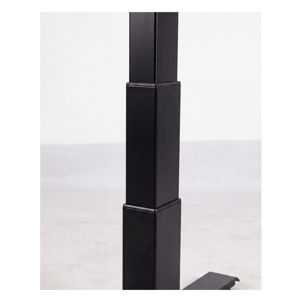 Base de Escritorio Motorizado Profesional / Altura Ajustable 60-125cm / Estructura Estable / Funcionamiento Suave / 3 Preset de Posiciones / Color Negro / Soporta hasta 100Kg de carga